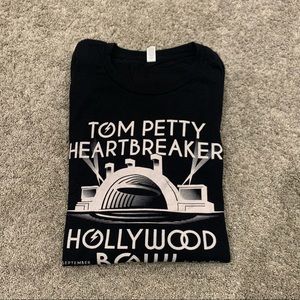 Tom Petty HeartBreaker Hollywood bowl 2017 men’s graphic shirt FINAL SHOW